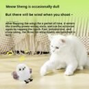 Putting Small Fat Choo Cat Toy Simulated Bird Automatic Cat Teaser Stick to Burn Energy