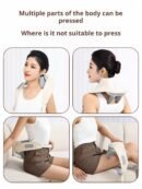 Cervical massage device for the waist and back, genuine shoulder and neck trapezius muscle massager, cervical spine neck kneading device