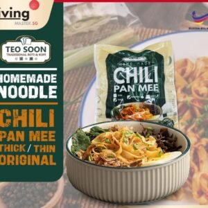 Malaysia Teo Soon Homemade Dry Chili / Non-Spicy Dry Noodles Pan Mee / Instant Noodles Homemade dry spicy noodles, flat noodles, thin noodles, udon noodles, flour noodles