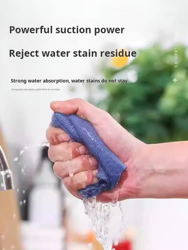 Thickened and enlarged disposable kitchen cloth for absorbing water and washing dishes (PACK OF 12) - Image 4