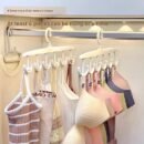 12 Hooks 360 Degree Rotatable Hanger Multi-hook Sling Hanger Multifunctional Underwear Undershirt Suspenders Storage Household